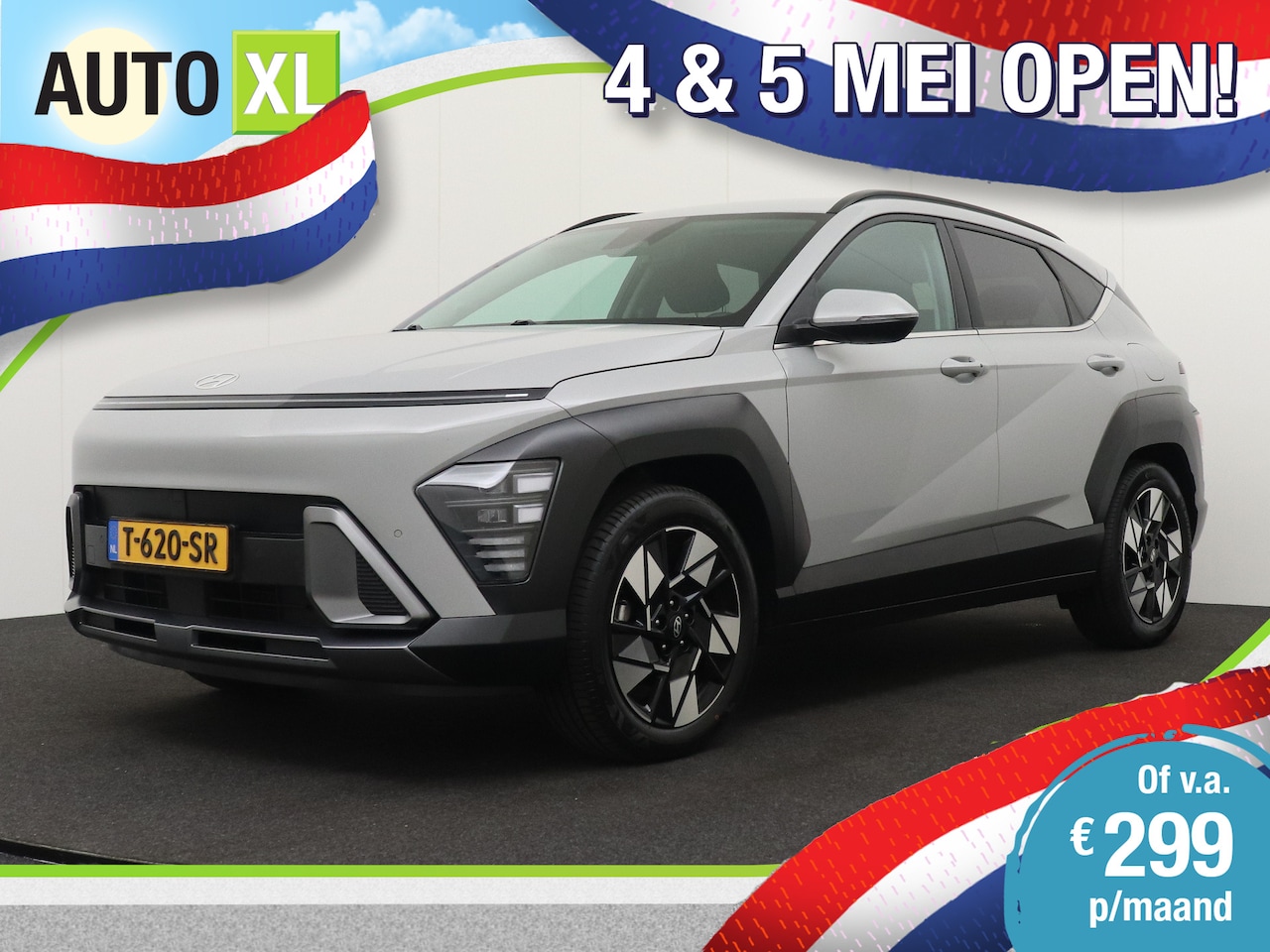 Hyundai Kona - 1.6 Aut Hybrid Smart NW-Model Trekhaak 18'LMV Camera Dodehoek - AutoWereld.nl