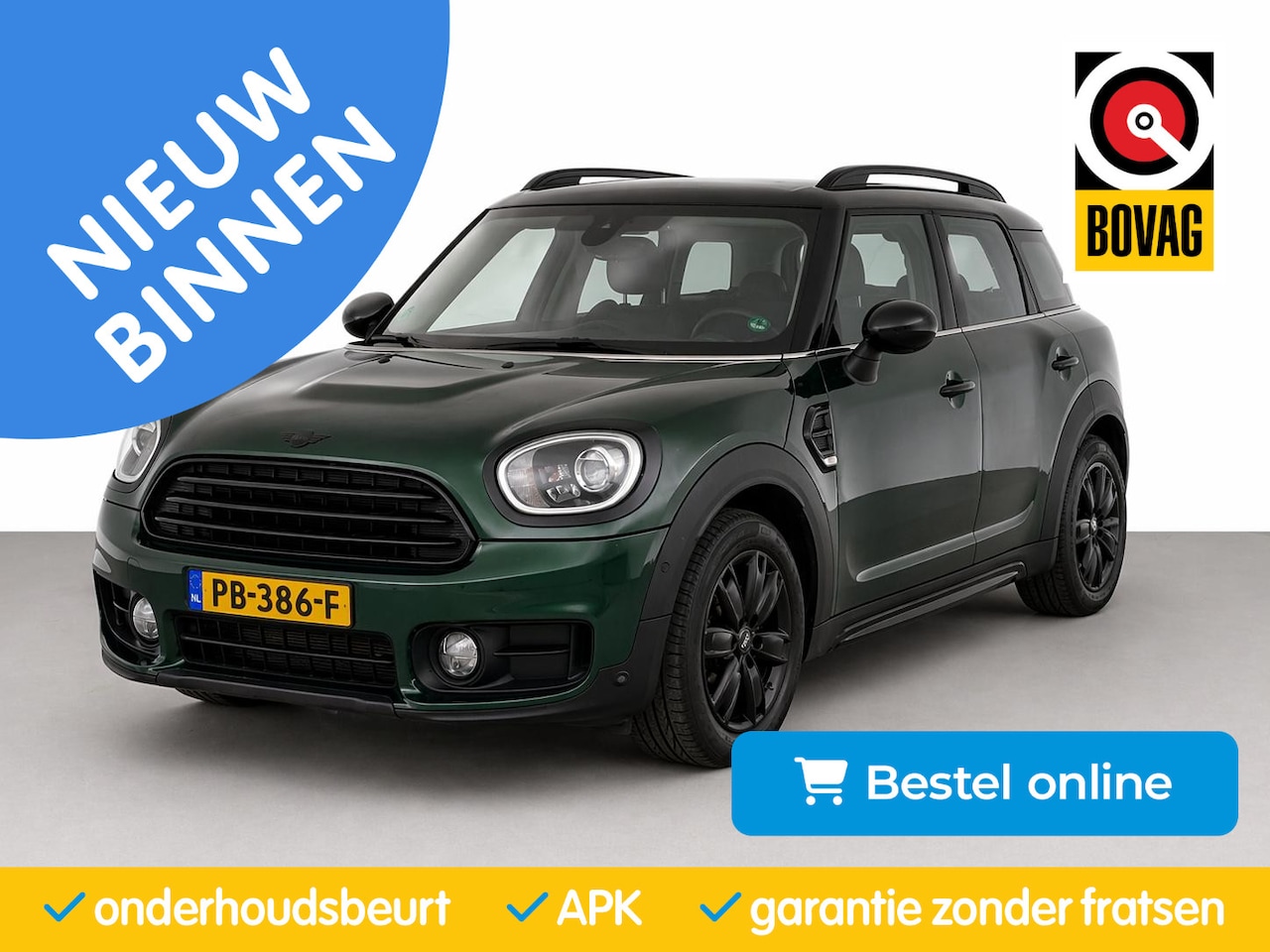 MINI Countryman - Mini 1.5 Cooper| Black-Out|CruiseControlNavi|Harman/Kardon|Keyless| - AutoWereld.nl