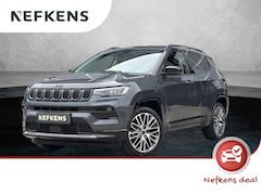 Jeep Compass - 1.5T e-Hybrid 130pk Summit Automaat | Lederen bekleding | Achteruitrijcamera | Elektrische