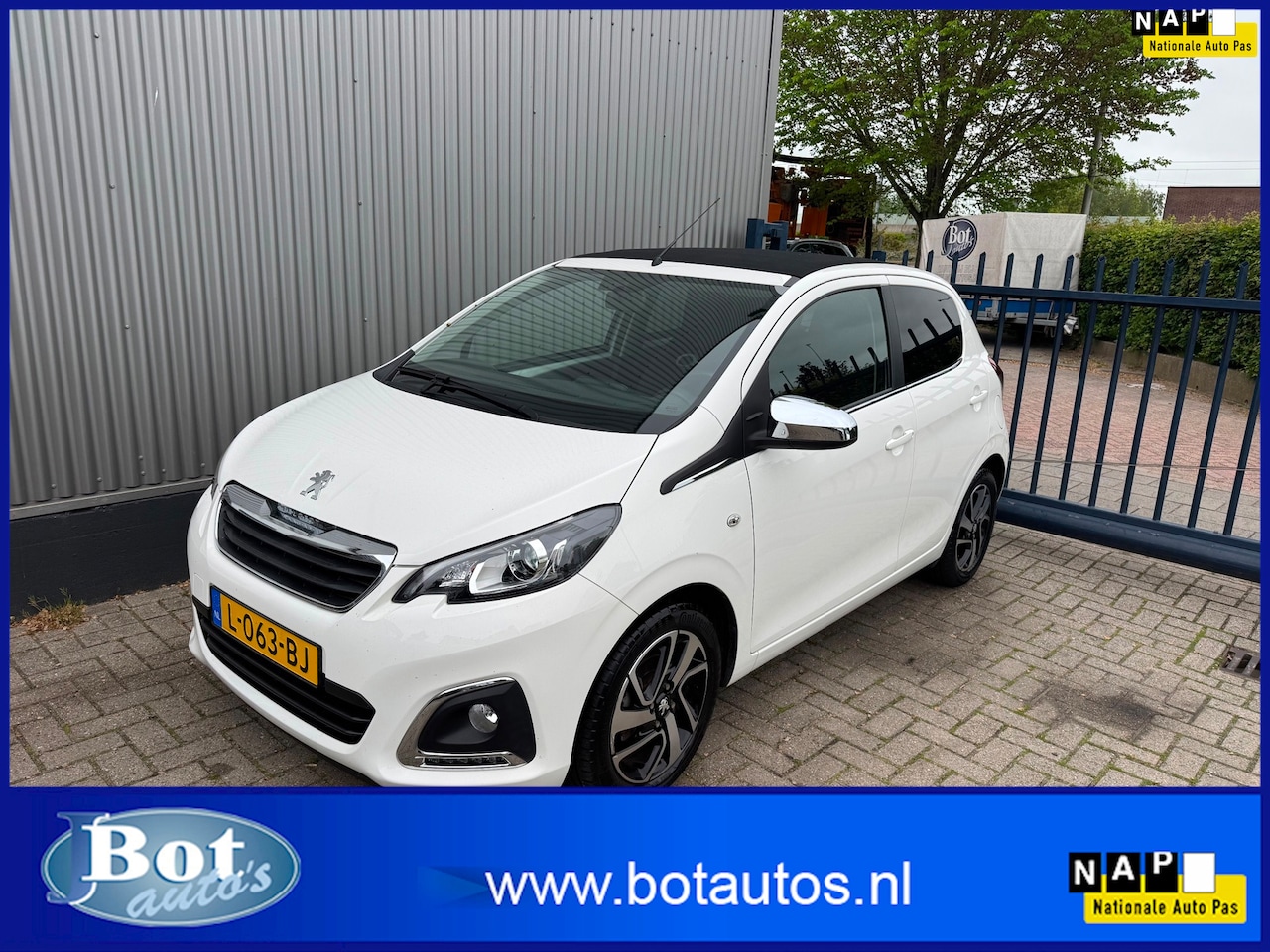 Peugeot 108 - 1.0 e-VTi Allure TOP! CABRIO / APPLE CAR PLAY / AIRCO / 1e EIGENAAR - AutoWereld.nl