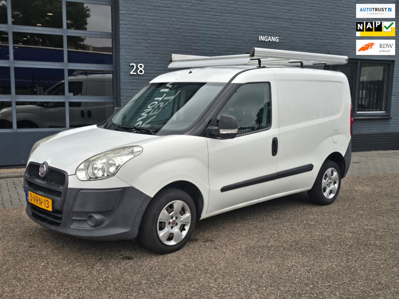 Fiat Doblò Cargo - 1.3 MultiJet SX MARGE KOMT GEEN BTW BIJ - AutoWereld.nl