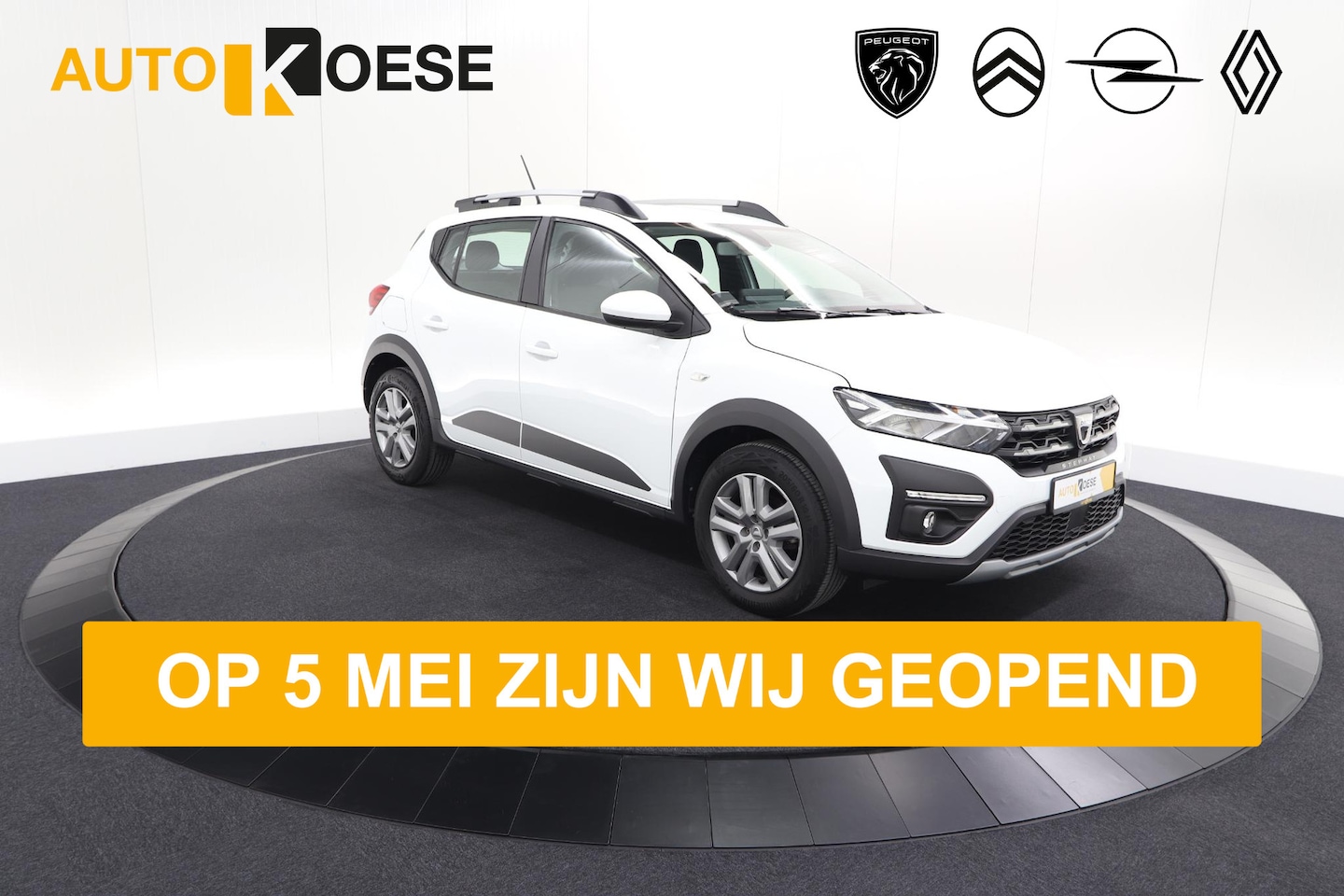 Dacia Sandero Stepway - 1.0 TCe 90 Comfort | Apple Carplay | Parkeersensoren | Cruise Control - AutoWereld.nl
