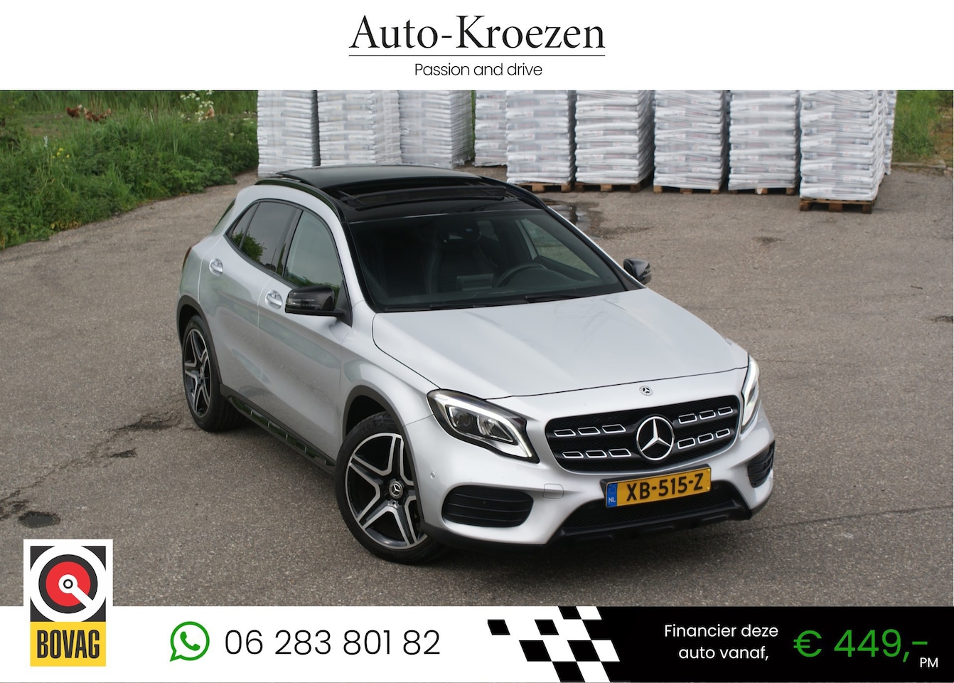Mercedes-Benz GLA-Klasse - 180 ///AMG Pakket | Pano | Camera | Org NL | - AutoWereld.nl