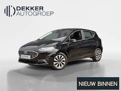 Ford Fiesta - 1.0 EcoBoost Hybrid Titanium PARKEERSENSOREN ACHTER I AUTOMATISCHE VERLICHTING I APPLE CAR