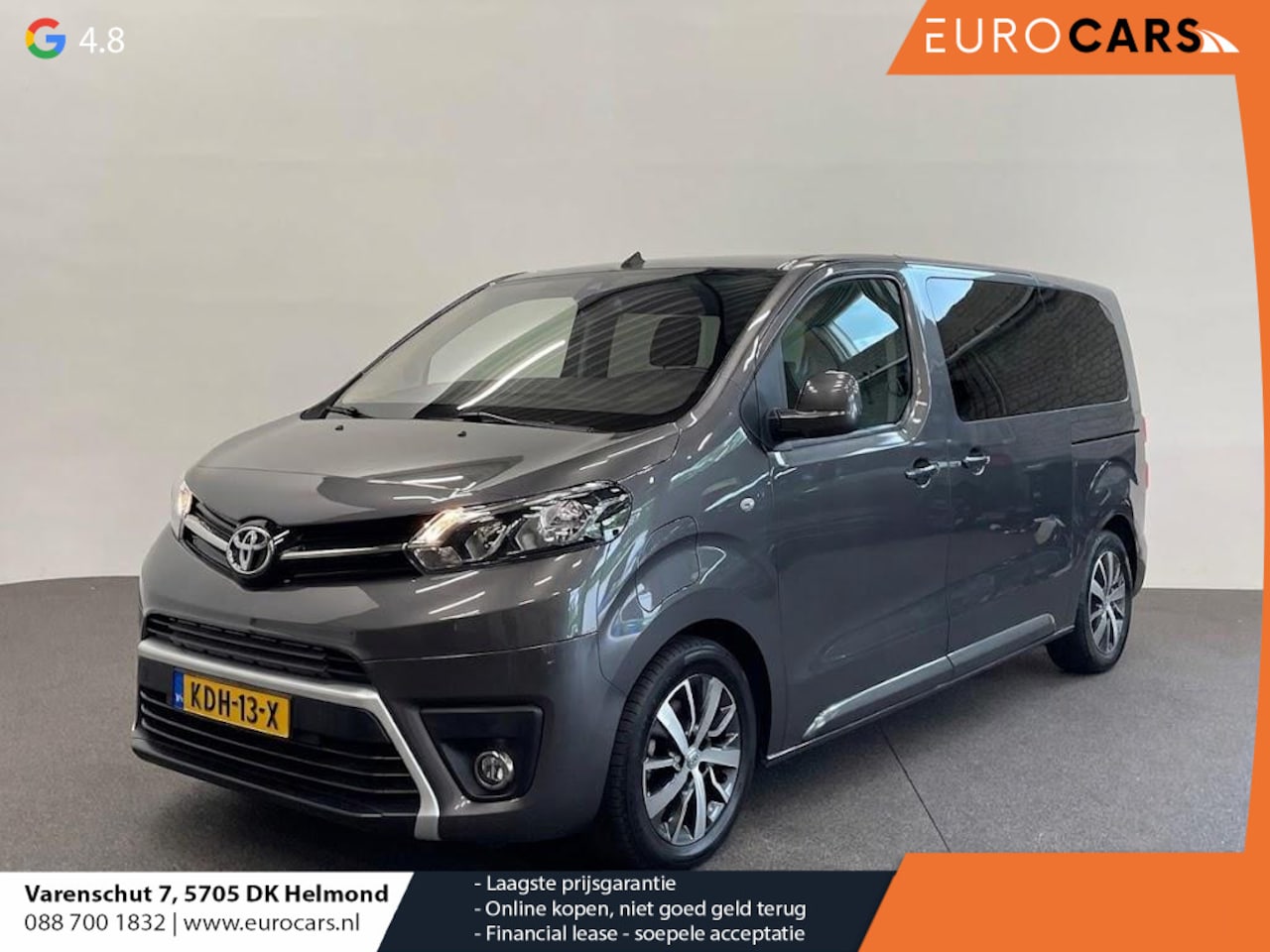 Toyota ProAce Electric Verso - Luxury L2 8persoons PERSONENBUS | Navigatie | Apple Carplay/Android Auto | Climate Control - AutoWereld.nl