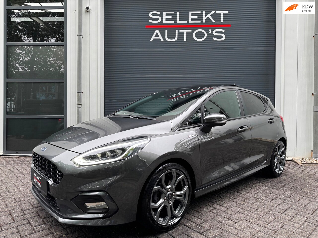Ford Fiesta - 1.0 EcoBoost ST-Line 125 Pk Pano/Full Led/Car Play/17 Inch/Cruise/Climate/Winter Pakket/Na - AutoWereld.nl