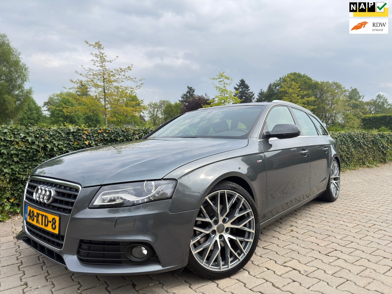 Audi A4 Avant - 1.8 TFSI S Edition Automaat , 3x S-Line , Clima / Cruise / Navi / Leder / Pdc / Xenon / 19 - AutoWereld.nl