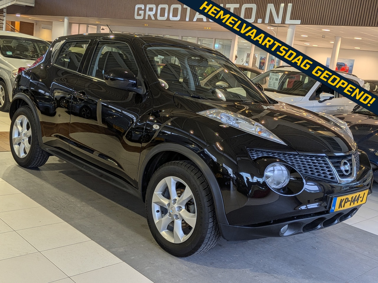 Nissan Juke - 1.6 Acenta Airco, Cruise Control, Trekhaak, Stuurbekrachtiging - AutoWereld.nl
