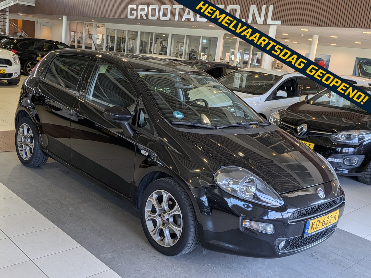 Fiat Punto Evo - 0.9 TwinAir Lounge Airco, Cruise Control, Stuurbekrachtiging - AutoWereld.nl