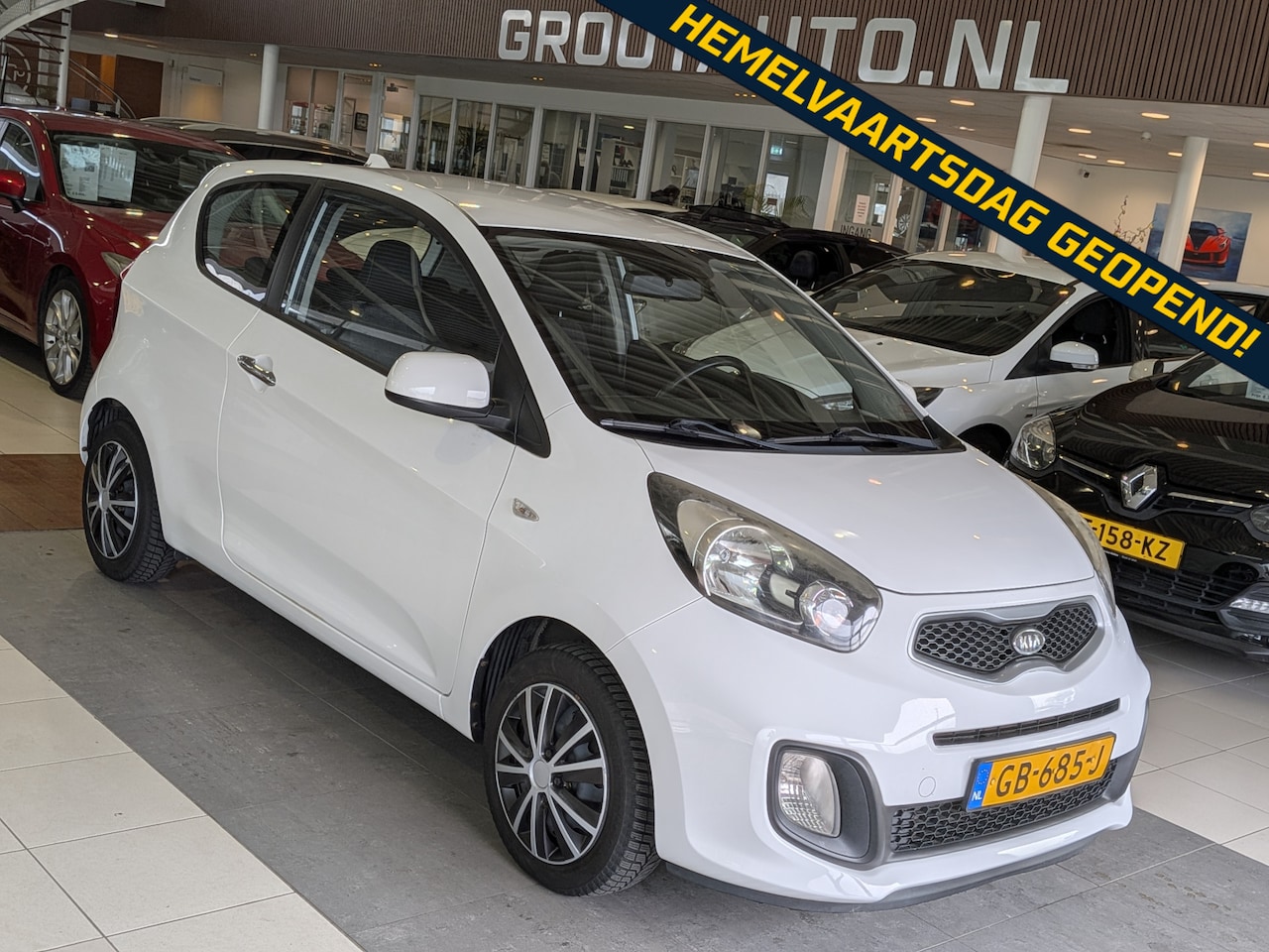 Kia Picanto - 1.0 CVVT Airco Airco, Stuurbekrachtiging - AutoWereld.nl