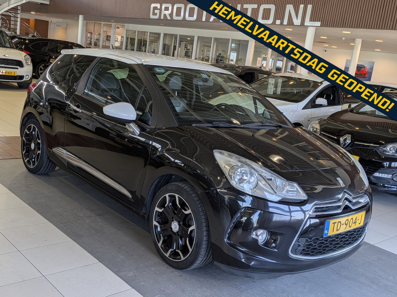 Citroën DS3 - 1.6 THP Sport Chic Airco, Cruise Control, Stuurbekrachtiging - AutoWereld.nl