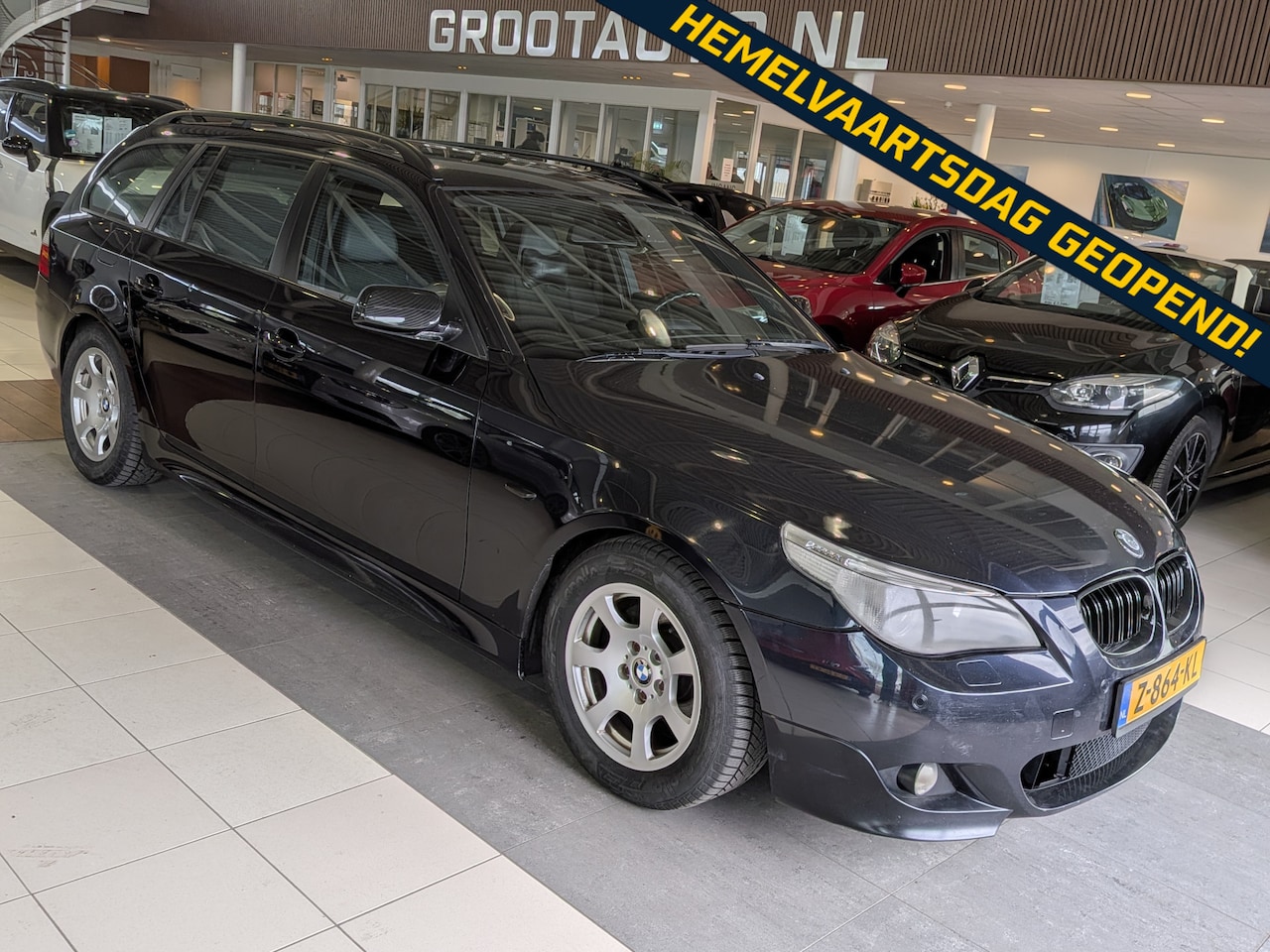 BMW 5-serie Touring - 523i Airco, Cruise Control, Stuurbekrachtiging - AutoWereld.nl