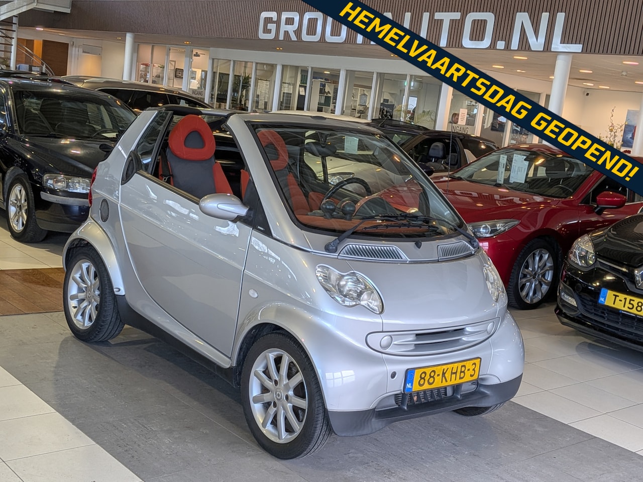 Smart Fortwo cabrio - 0.7 truestyle Automaat Airco, Stuurbekrachtiging - AutoWereld.nl