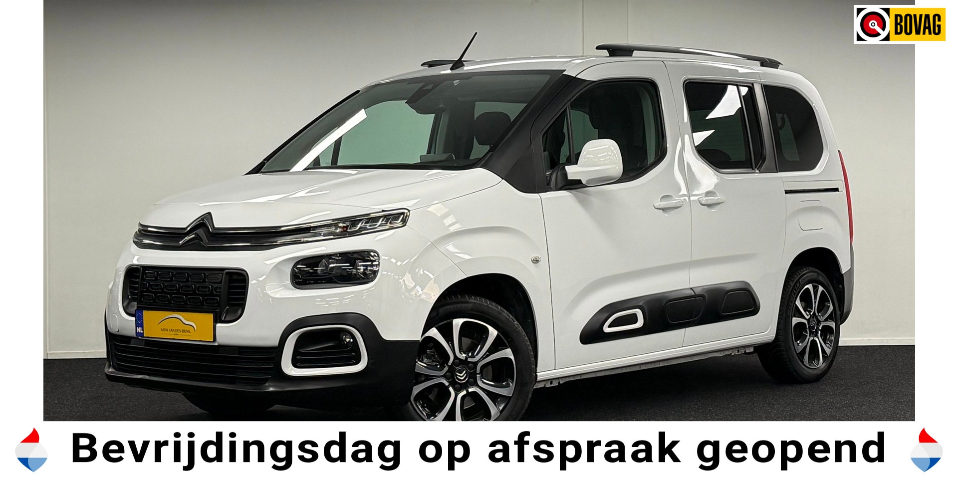 Citroën Berlingo - 1.2 PureTech Shine*Navi*Trekhaak*Camera*Carplay* - AutoWereld.nl