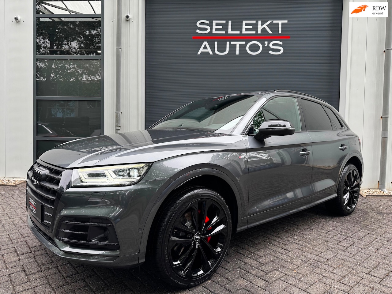 Audi Q5 - 55 TFSI e Quattro Competition S-Line 368 Pk BTW Pano/ACC/RS Stoelen/21 Inch/LED/Matrix/Cli - AutoWereld.nl