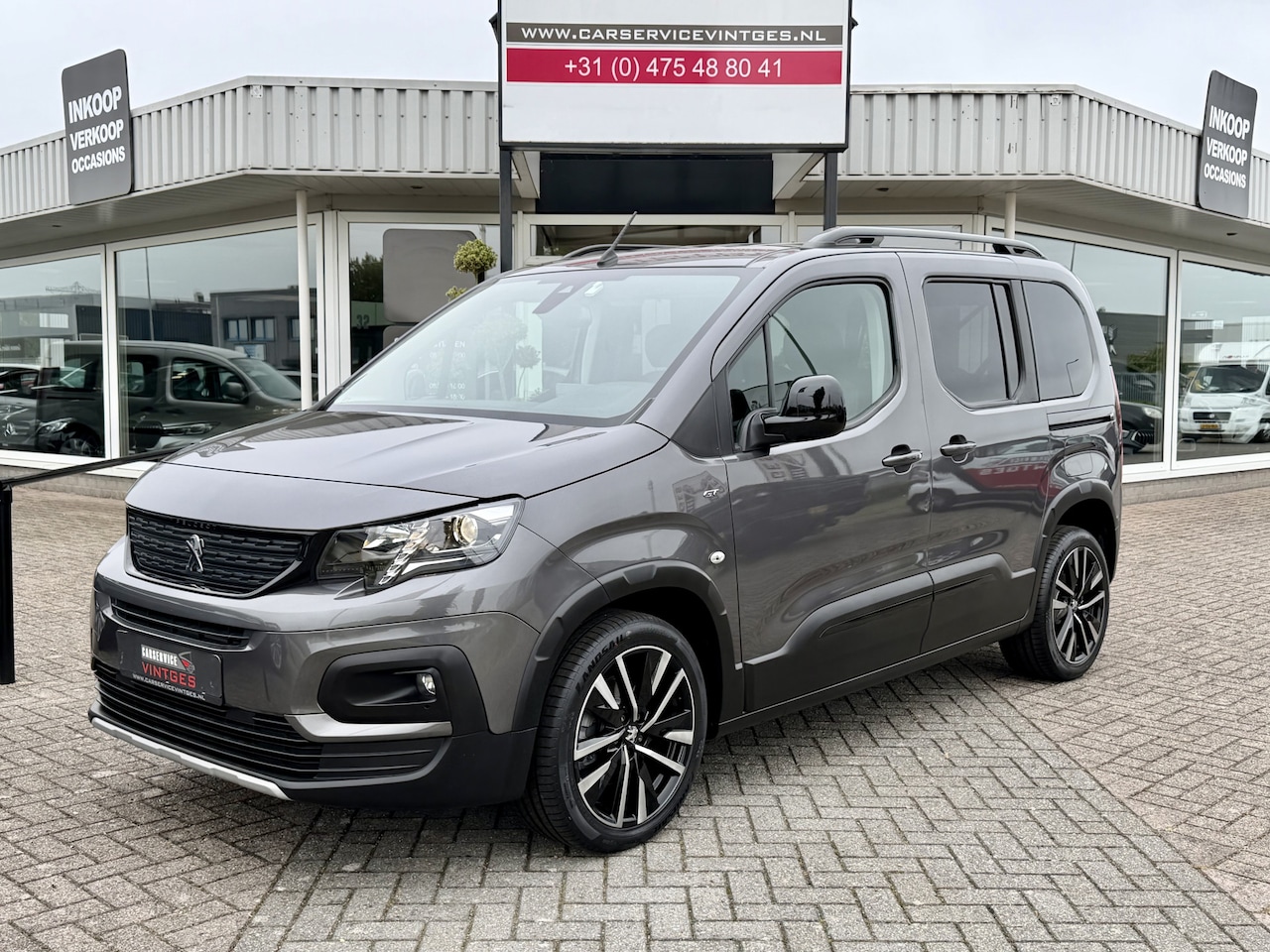 Peugeot Rifter - 1.2 Puretech GT Lane assist, Cruise, Automaat, Camera, PDC, Trekhaak! - AutoWereld.nl