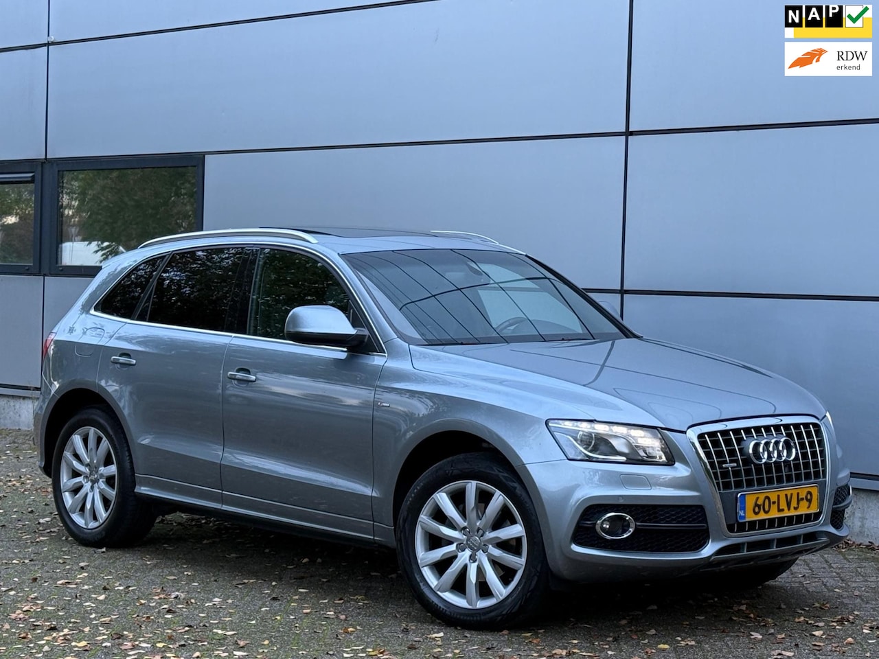 Audi Q5 - 2.0 TFSI Quattro S-Line Automaat | Pano | Leder | Stoelverwarming | Keyless | Xenon | Led - AutoWereld.nl