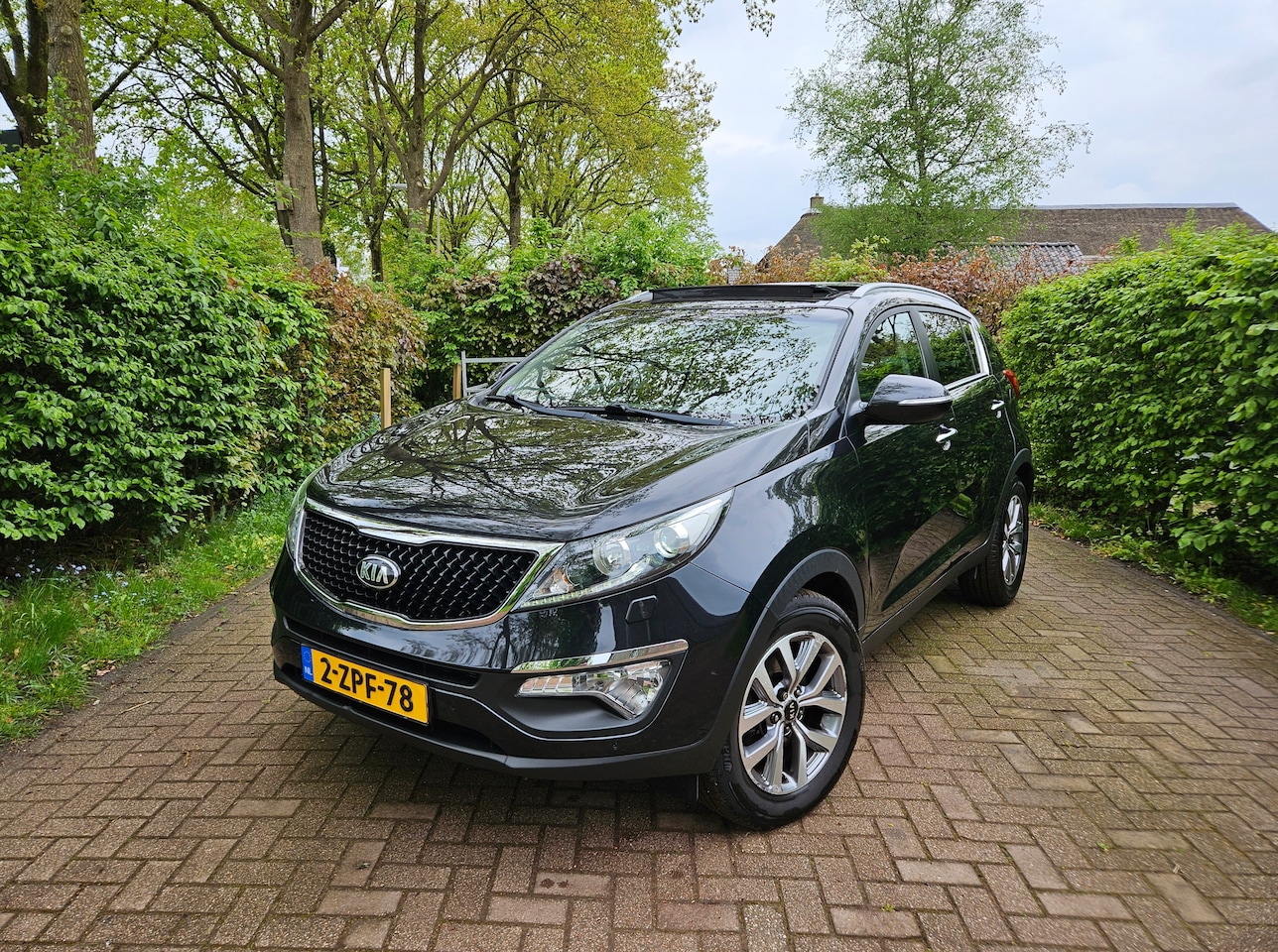 Kia Sportage - 1.6 GDI ExecutiveLine NL-Auto, Nieuw APK, Pano, Leer, Onderhouden, Navi - AutoWereld.nl