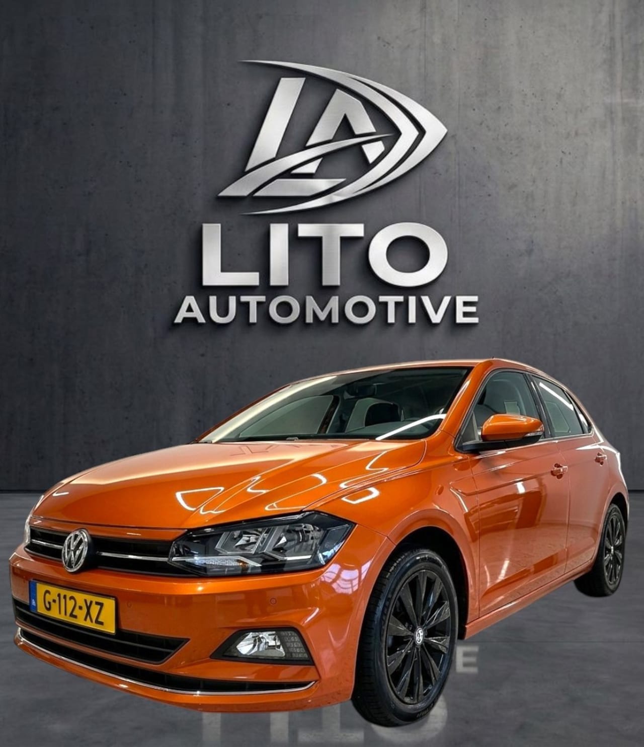 Volkswagen Polo - 1.0 TSI Highline|ORANGE|HIGHLINE|VIRITUEEL|AUTOMAAT|NAVI|AIRCO|NL| - AutoWereld.nl