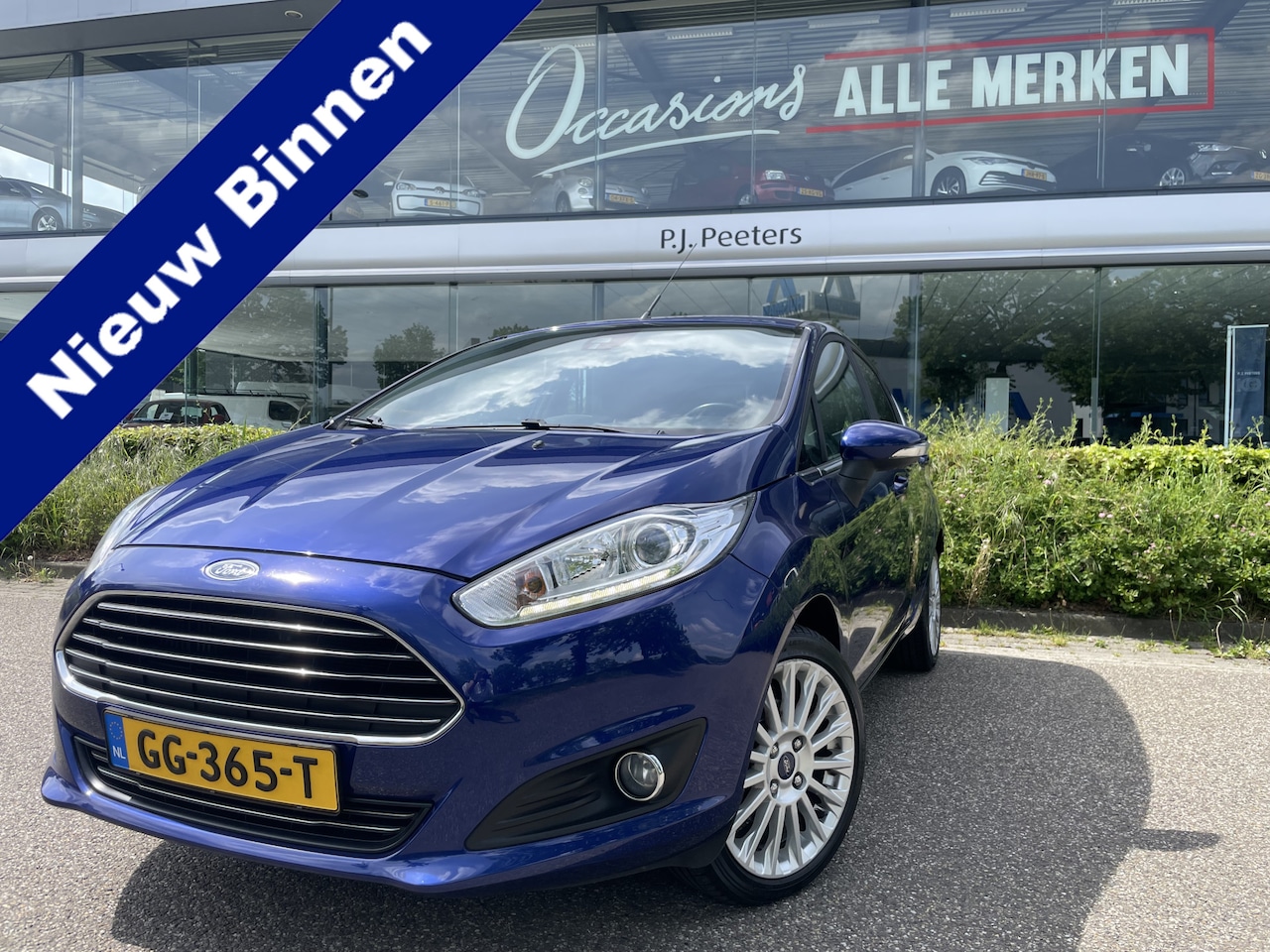 Ford Fiesta - 1.0 EcoBoost Titanium Climate control - Parkeersensoren achter - Licht metalen velgen 16 i - AutoWereld.nl