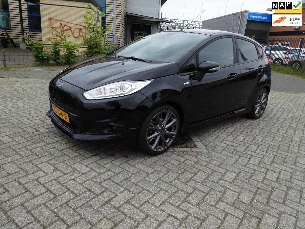 Ford Fiesta - 1.0 EcoBoost ST Line /Airco/Navi/Cruise/Boekjes - AutoWereld.nl
