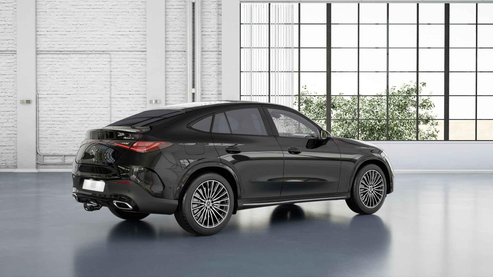 Mercedes-Benz GLC-klasse Coupé - 300e 4MATIC Business Solution AMG | Panoramaschuifdak |  Trekhaak | Treeplanken | Matrix l - AutoWereld.nl