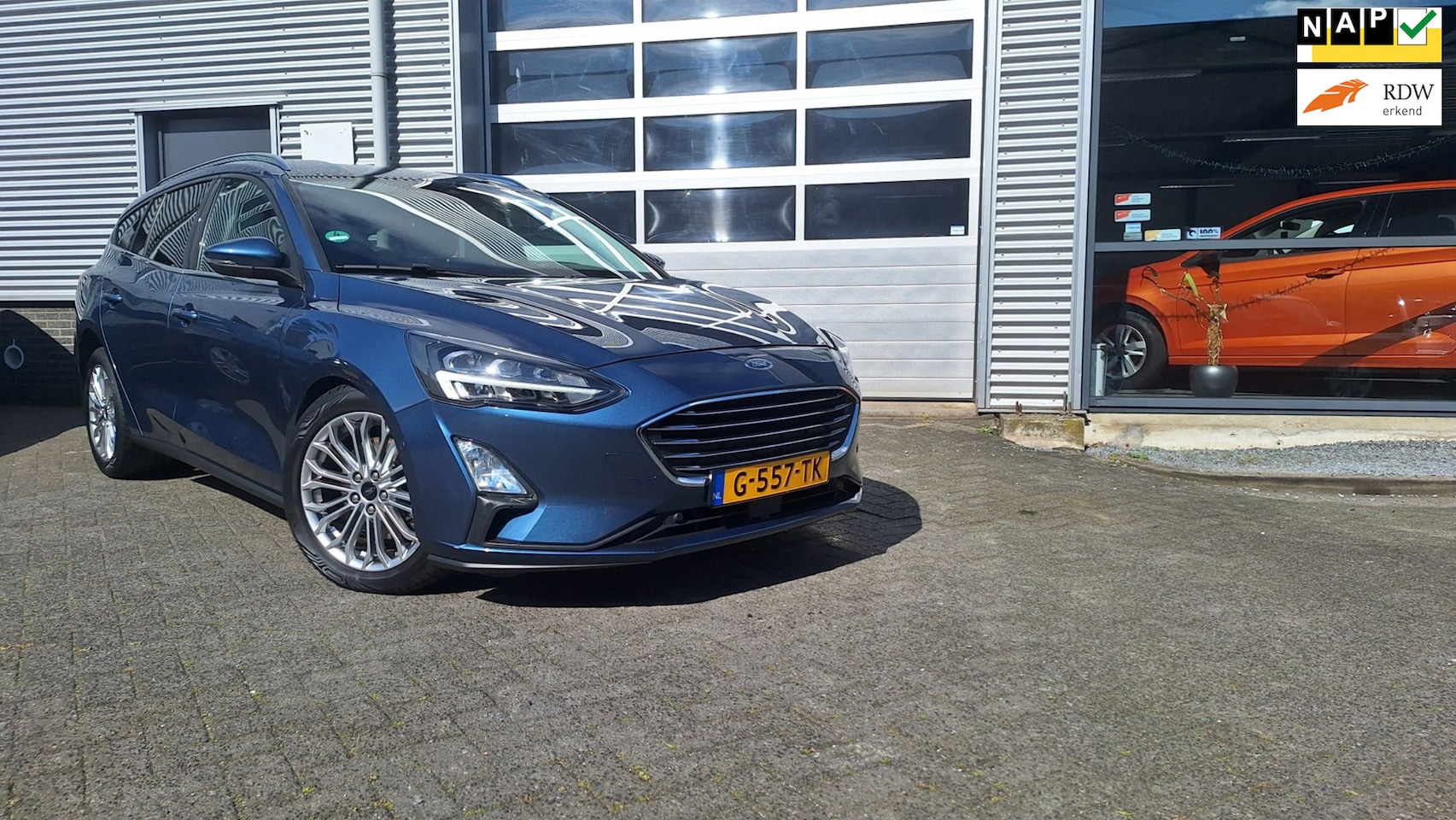 Ford Focus Wagon - 1.5 EcoBoost Titanium Business Nav*Camera/Cruise/Pdc/Led/Enz - AutoWereld.nl