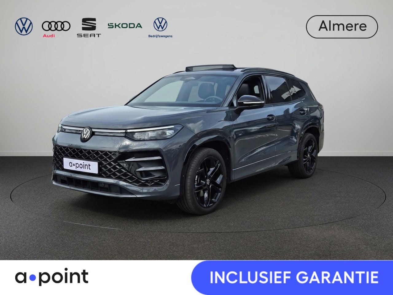 Volkswagen Tayron - 1.5 eHybrid R-Line Edition Automaat | 272PK |  Leder interieur | Zwart optic |  Stoelverwa - AutoWereld.nl