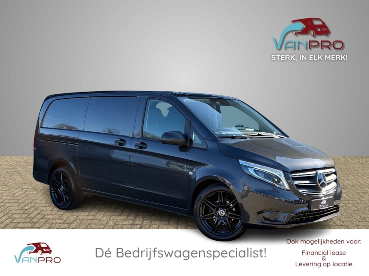 Mercedes-Benz Vito - 114 CDI L2 Automaat GB / Navi / Airco / Trekhaak / Led - AutoWereld.nl