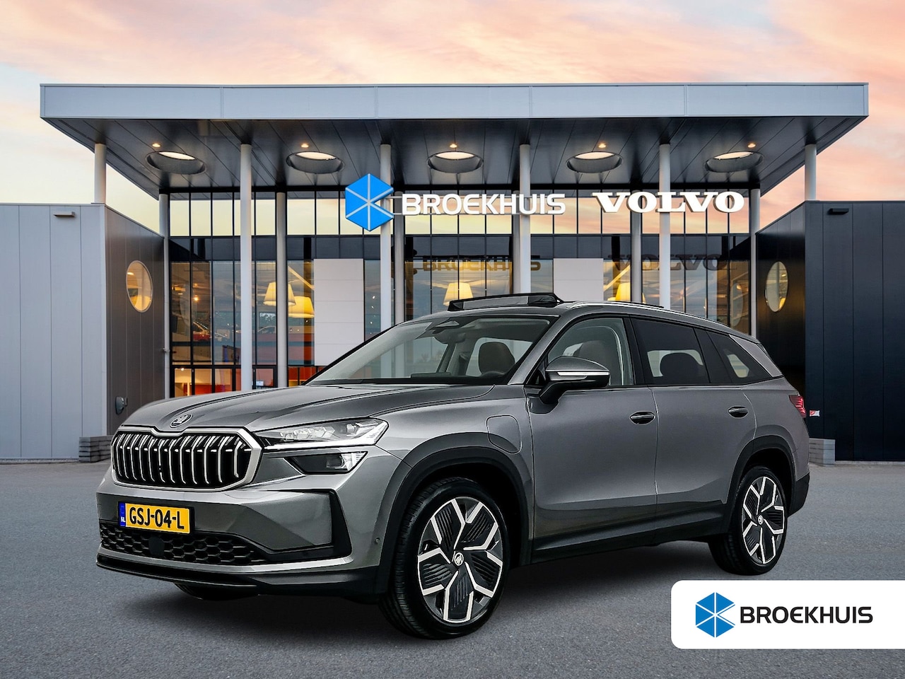 Skoda Kodiaq - 1.5 TSI PHEV Business Edition | 20" | Leder | Massagestoelen | Elektr. verst. Stoelen | Tr - AutoWereld.nl