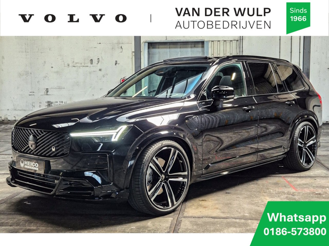 Volvo XC90 - T8 455pk AWD Ultra Black Edition Executive | HEICO-SPORTIV | 22' - AutoWereld.nl