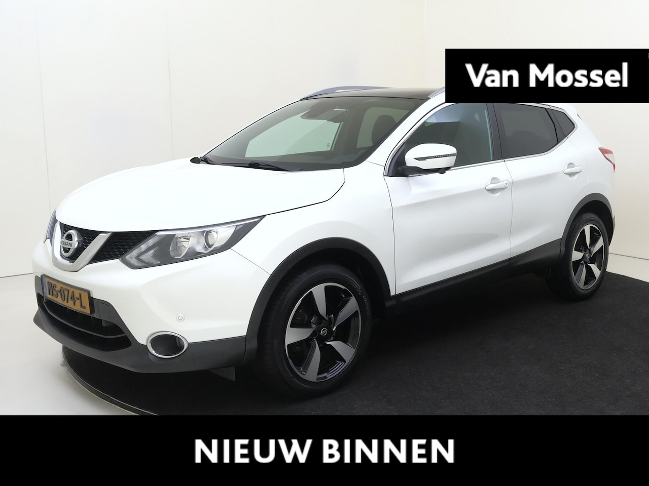 Nissan Qashqai - 1.2 N-Vision | Design-pakket | airco automatisch | audio-navigatie full map | cruise contr - AutoWereld.nl