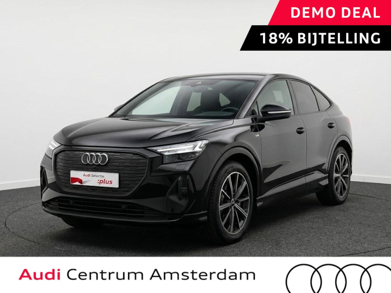 Audi Q4 Sportback e-tron - 45 S edition Competition 82 kWh 286pk | Assistentiepakket plus | Optiekpakket zwart plus | - AutoWereld.nl