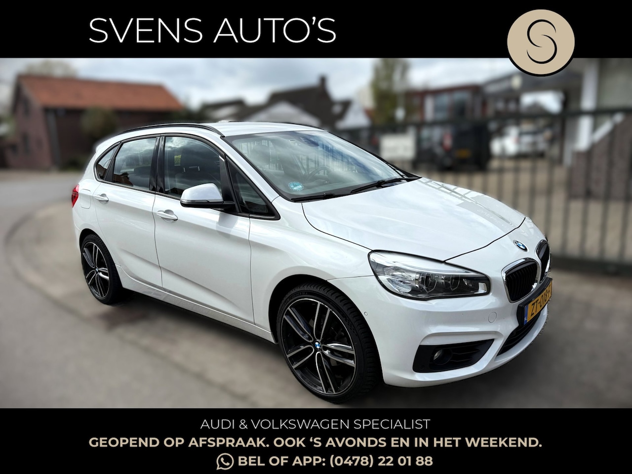 BMW 2-serie Active Tourer - 218i Aut. H&K|Keyless|LED|Leder|Stoelverw.|PDC - AutoWereld.nl