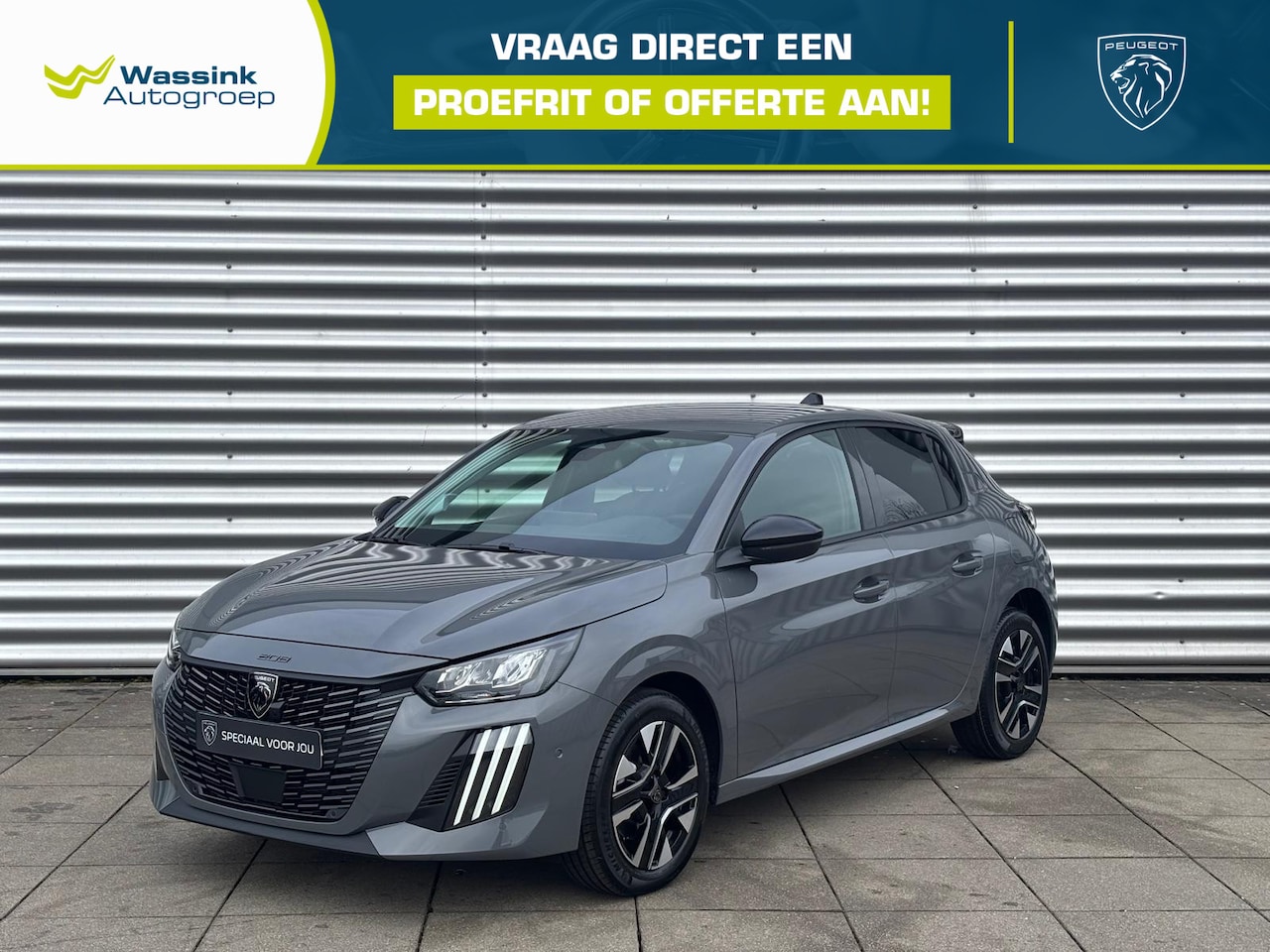 Peugeot 208 - 1.2 Hybrid 110 e-DCS6 Allure | Achteruitrijcamera | Adaptive Cruise Control | Navigatie | - AutoWereld.nl
