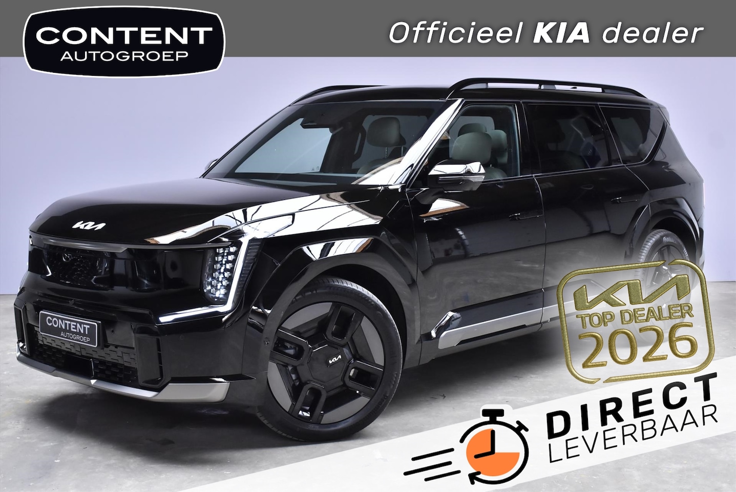 Kia EV9 - 99,8kWh 384pk AWD Dual Motor GT-Line NIEUW - DIRECT LEVERBAAR - AutoWereld.nl