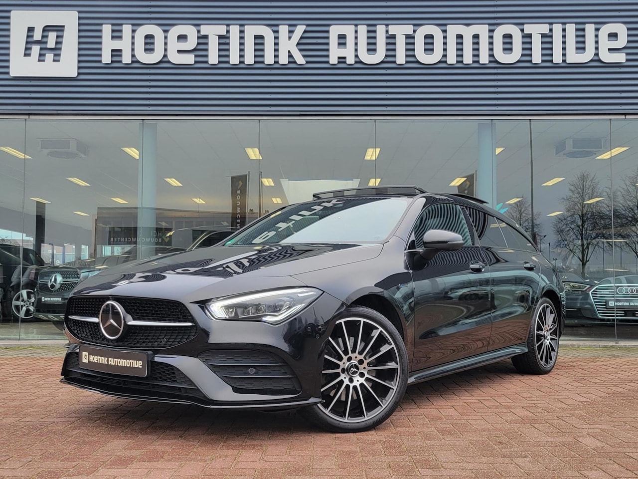 Mercedes-Benz CLA-klasse Shooting Brake - 250 e Premium Plus AMG Line | Night | Pano | Burmester | 360° - AutoWereld.nl