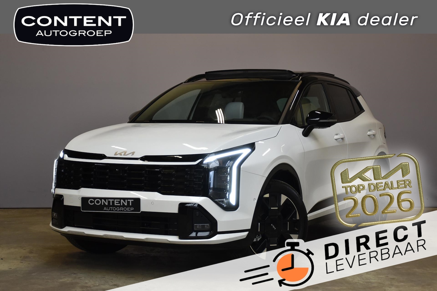 Kia Sportage - 1.6 T-GDi 288pk Plug-in Hybrid AT6 GT-PlusLine DIRECT LEVERBAAR - AutoWereld.nl