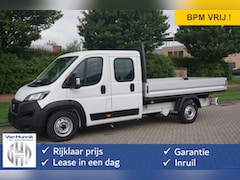 Fiat Ducato - 35 DOKA 140PK L3 Open Laadbak BPM VRIJ Apple CP/Android A, Cruise, Climate Trekhaak NR. ZD