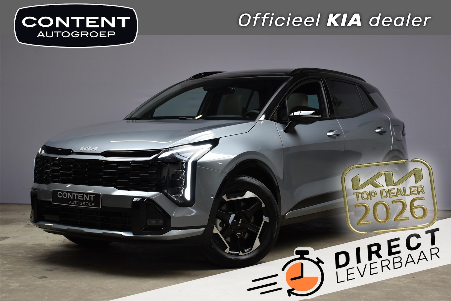 Kia Sportage - 1.6 T-GDi 239pk Hybrid AT6 GT-PlusLine NIEUW - DIRECT LEVERBAAR - AutoWereld.nl