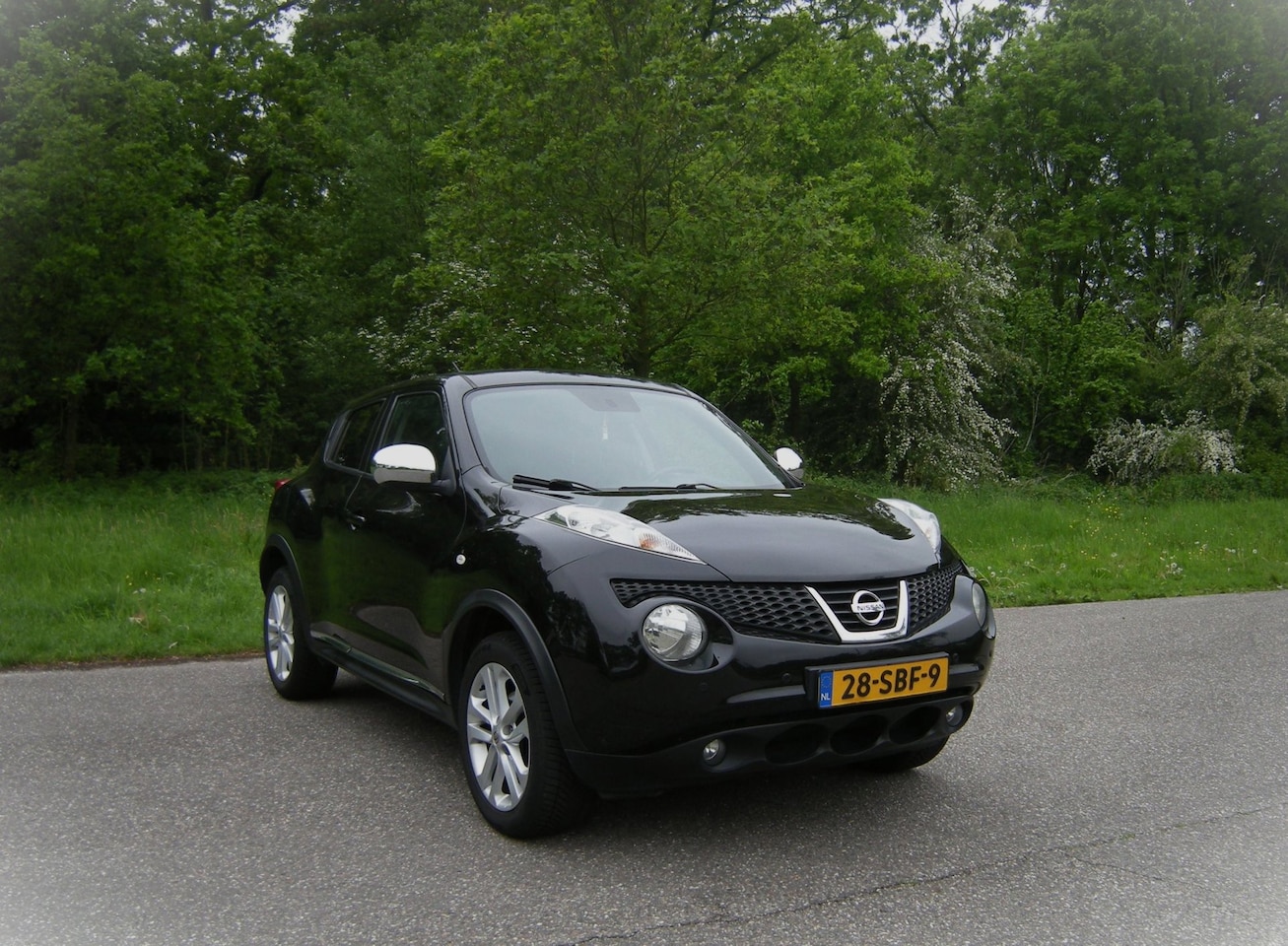 Nissan Juke - 1.6 Acenta Eco 5 Drs . Airco . Cruiscontrol . Groot media scherm . PDC . LMV . eerste eige - AutoWereld.nl