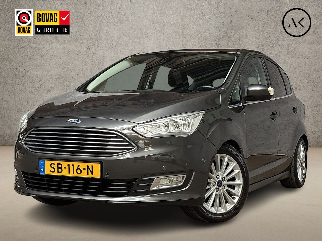 Ford C-Max - 1.0 Titanium (APPLE CARPLAY, GROOT NAVI, CLIMATE, GETINT GLAS, SPORTSTOELEN, PARKEERSENSOR - AutoWereld.nl