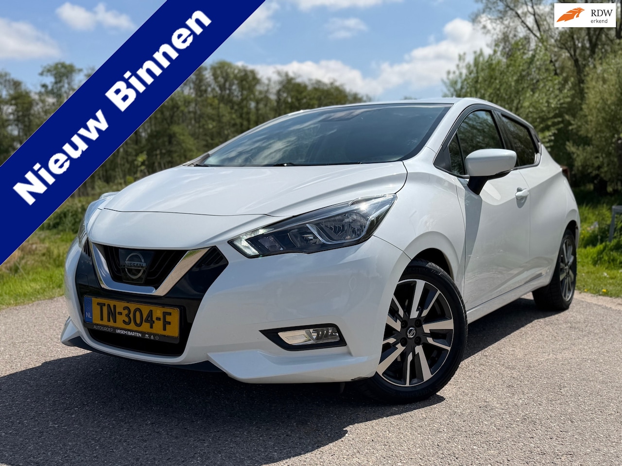 Nissan Micra - 0.9 IG-T N-Connecta 5DRS NAVI CAMERA Airco 90PK NAP GOED ONDERHOUDEN - AutoWereld.nl