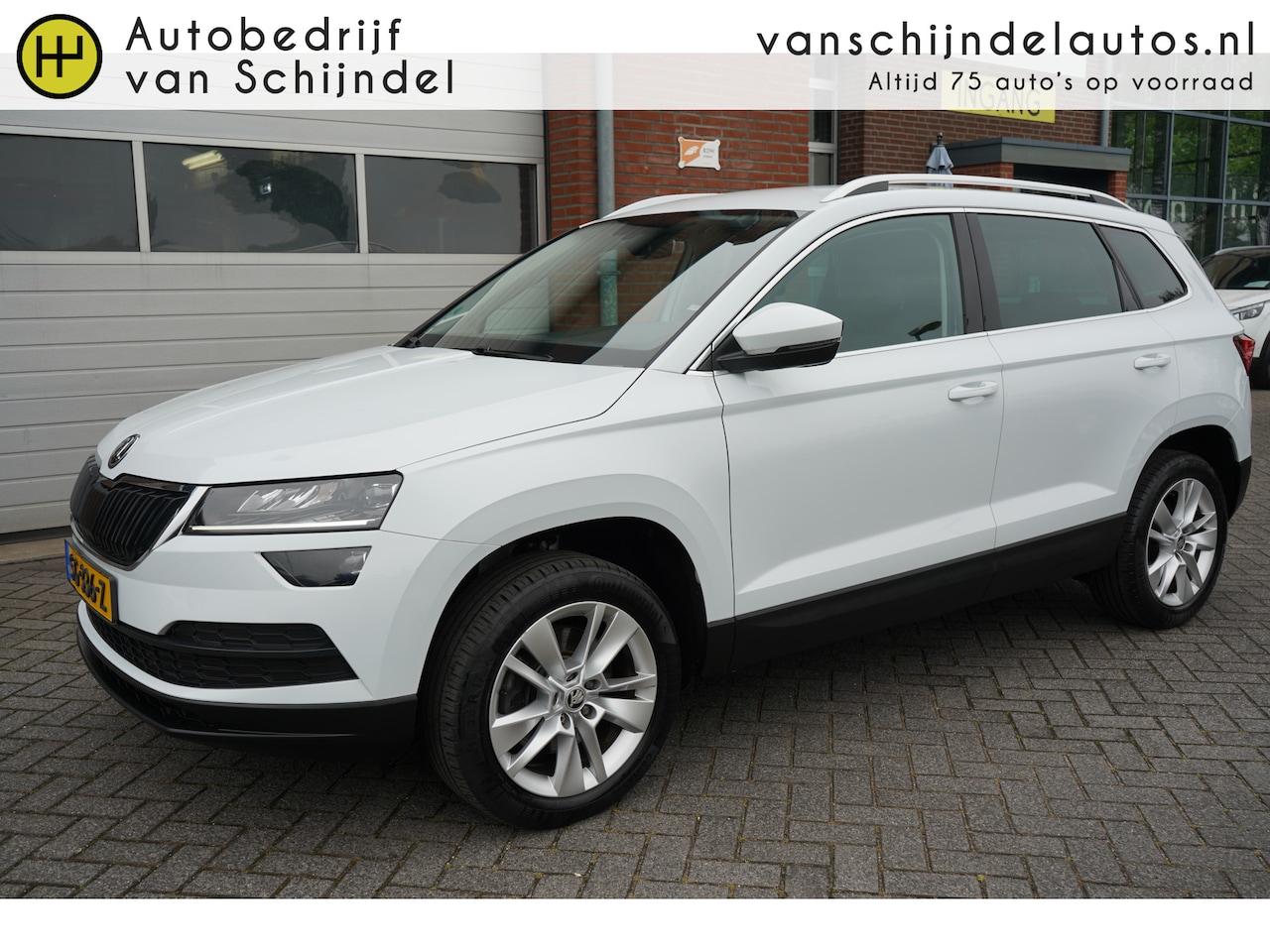 Skoda Karoq - 1.0 TSI STYLE ORIGINEEL NEDERLANDS CAMERA ANDROID-APPLECARPLAY NAVI LED CLIMA CRUISE PDC B - AutoWereld.nl