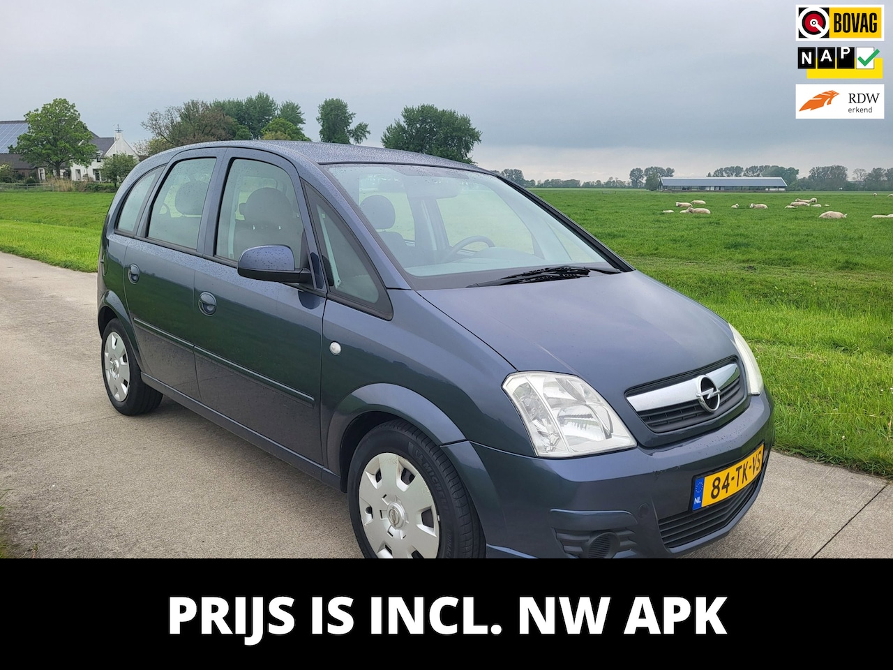 Opel Meriva - 1.4-16V Enjoy 171.931km NAP trekhaak incl NW APK - AutoWereld.nl