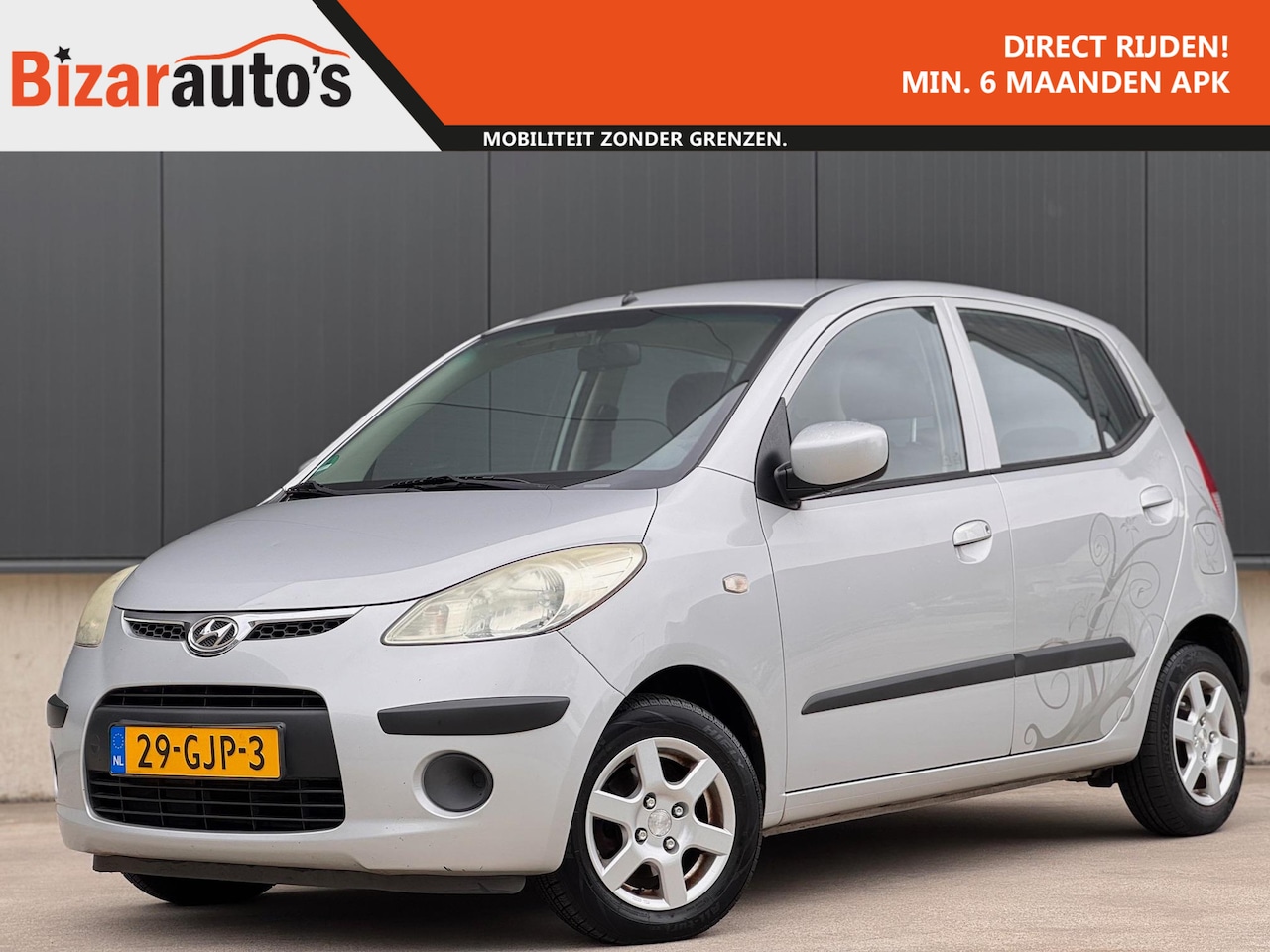 Hyundai i10 - 1.1 Dynamic Cool / Airco / 1 jaar apk / elec.ramen - AutoWereld.nl
