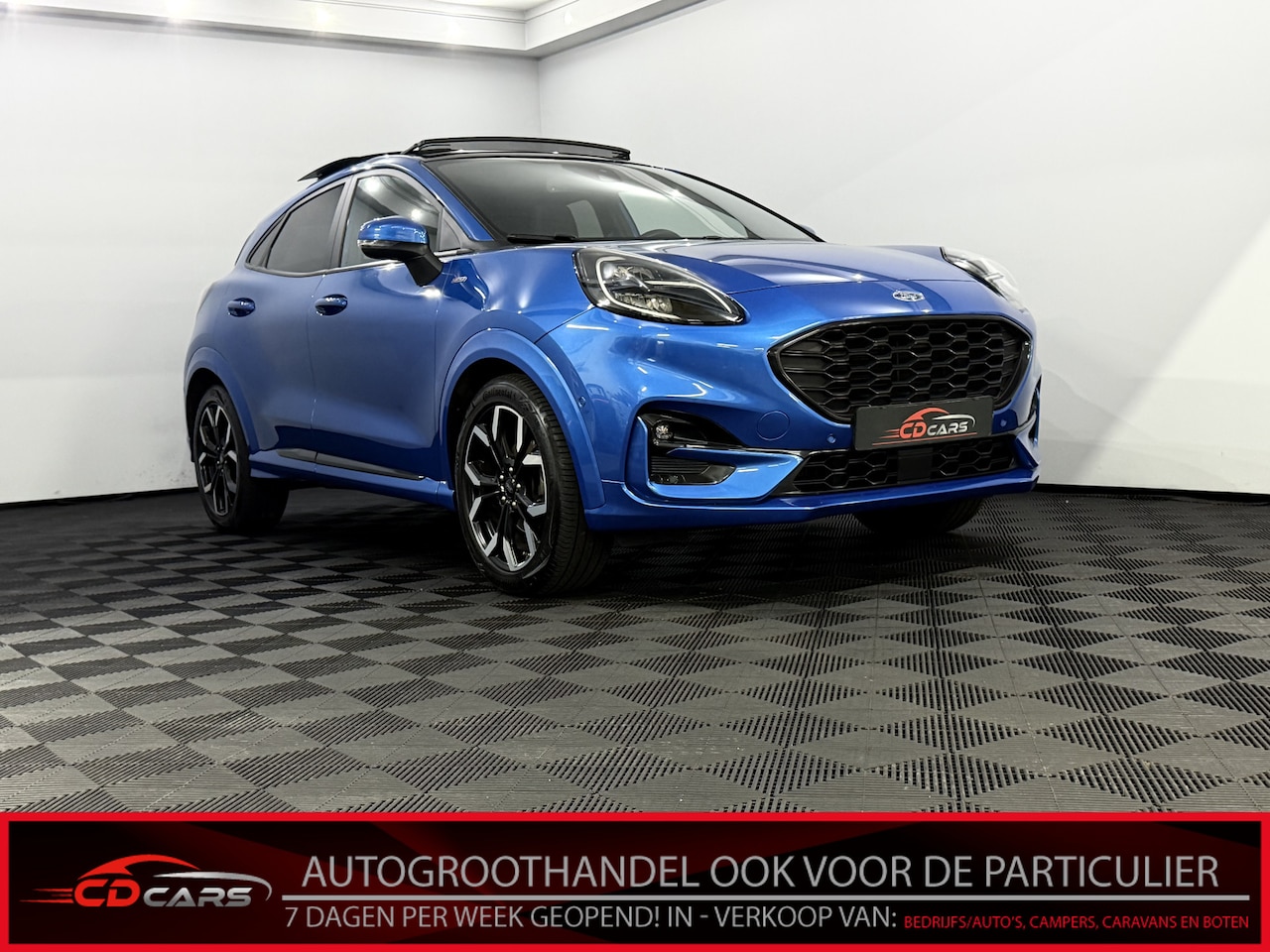 Ford Puma - 1.0 EcoBoost Hybrid ST-Line X First Edition Panoramadak, Camera, Winterpakket, Keyless sta - AutoWereld.nl