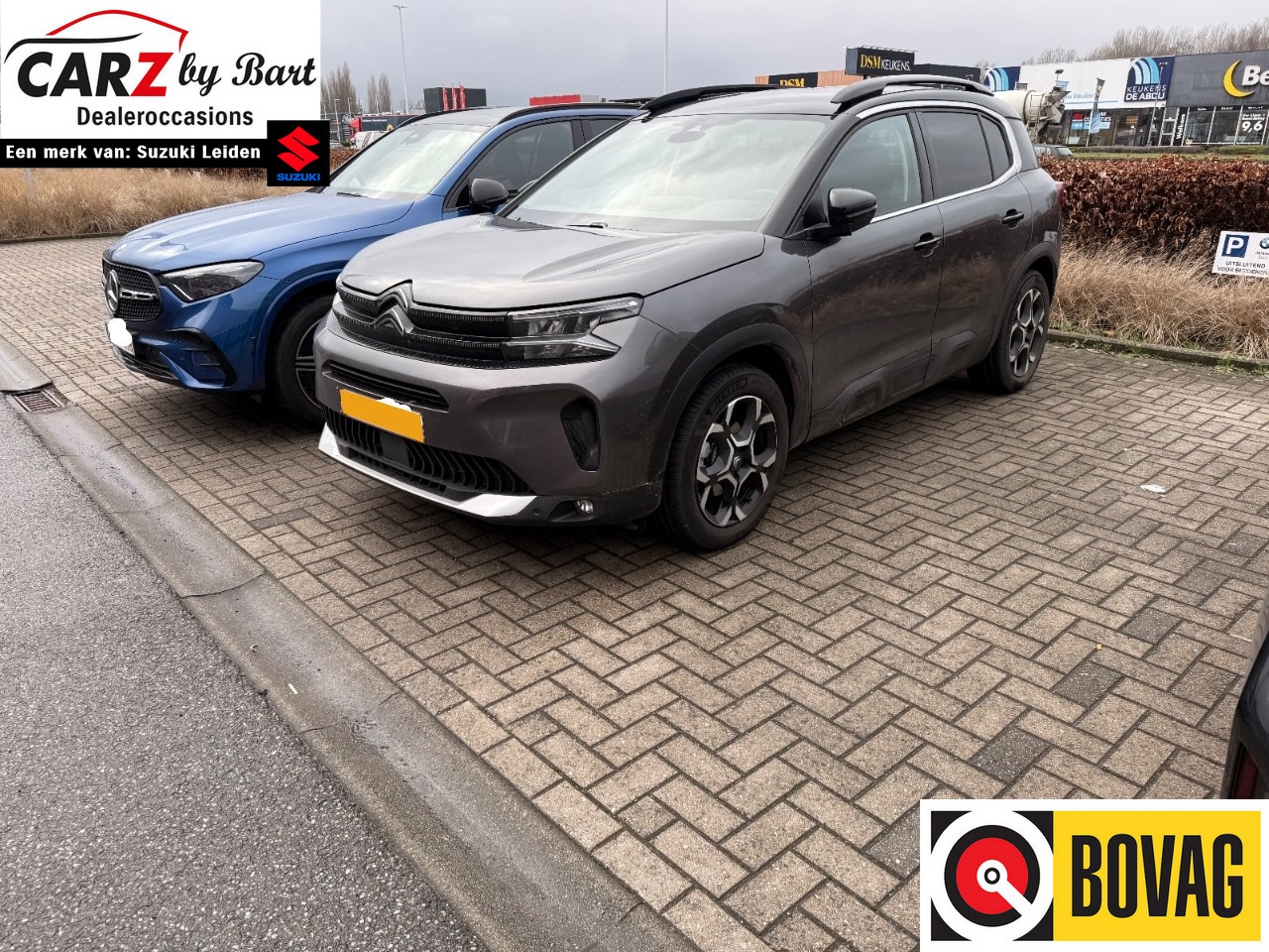 Citroën C5 Aircross - 1.2 HYBRID 136 PLUS AUTOMAAT Leder/Suede | Keyless | Trekhaak - AutoWereld.nl
