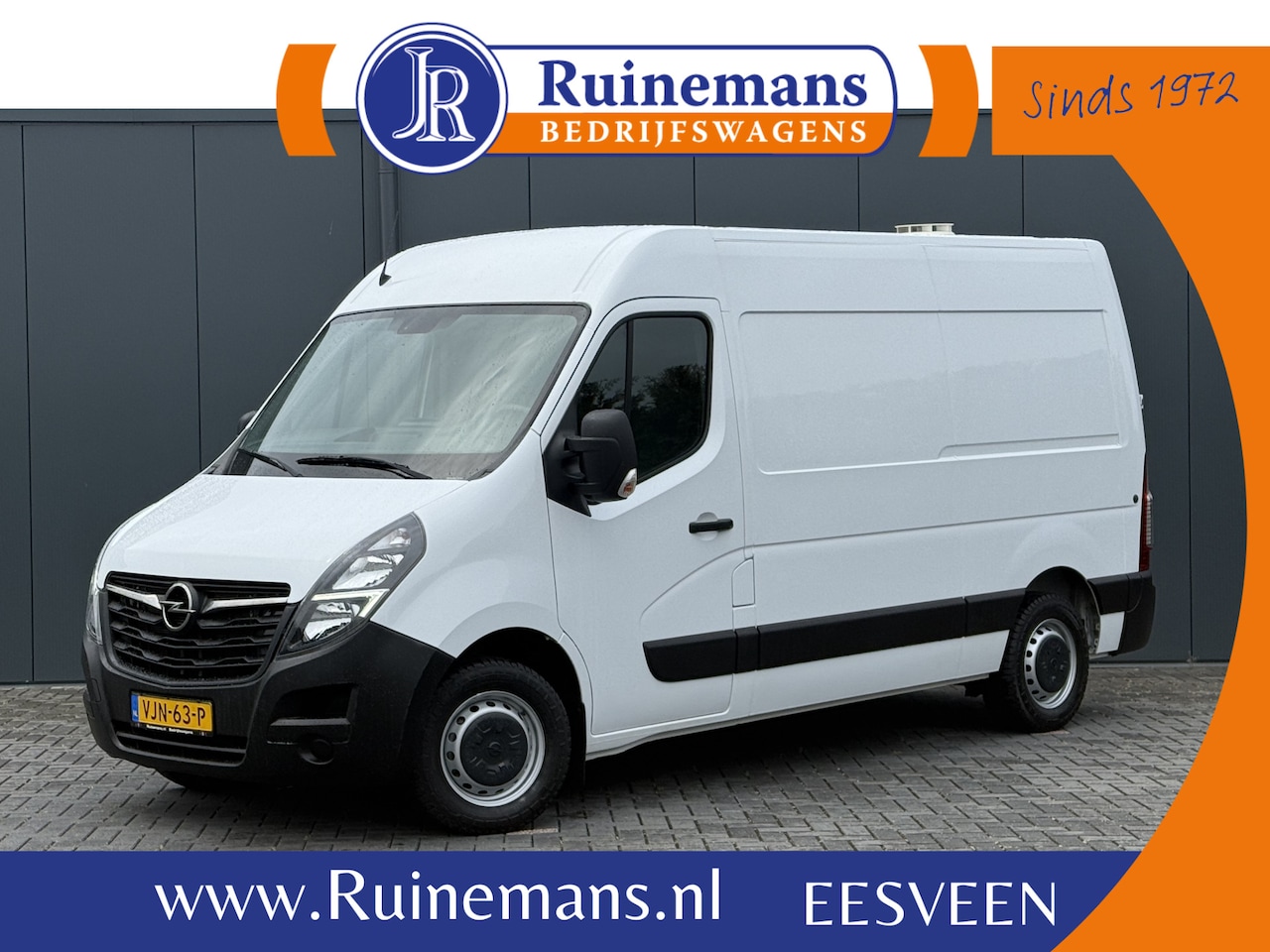 Opel Movano - 2.3 Turbo 150 PK / L2H2 / 1e EIG. / TREKHAAK / 3-ZITS / AIRCO / CRUISE / INRICHTING / LED - AutoWereld.nl