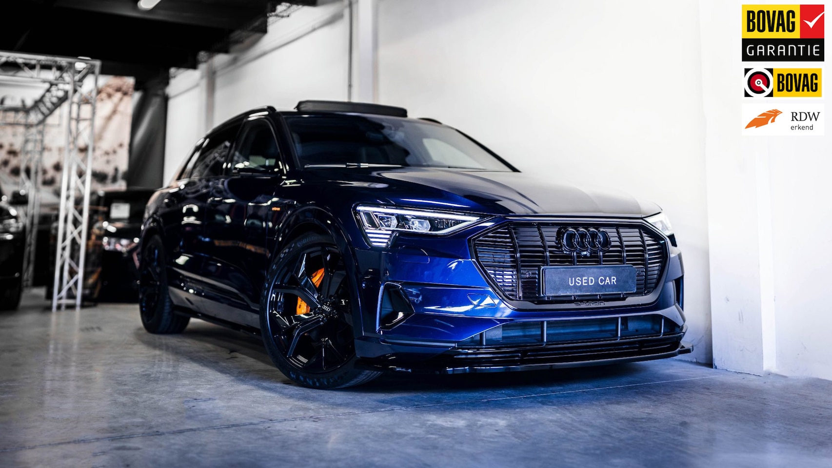 Audi e-tron - 55 quattro Business edition Plus 95kWh FULL-OPTION! ACC|Night Vision|PANO|Memory|22''LM|2 - AutoWereld.nl